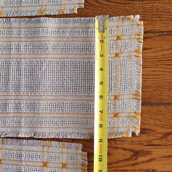 Lithuanian woven linen tablerunner and placemats new without tags - Picture 11 of 11